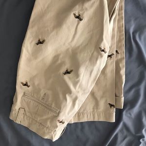 Men’s Ralph Lauren pants with dogs